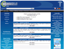 Tablet Screenshot of euromedicina.cz